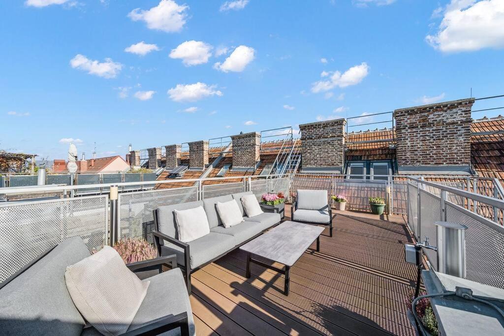 Appartement Designer Penthouse With Balcony Vienne